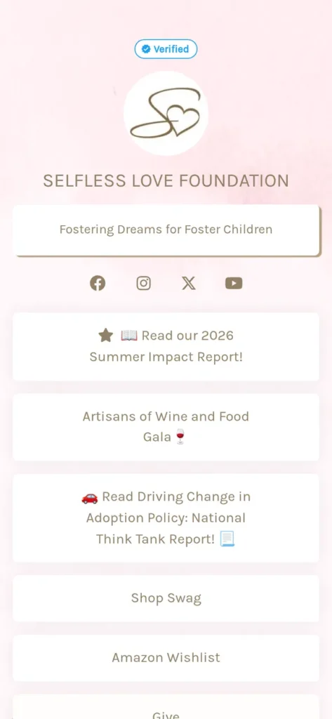 Selfless Love Foundation