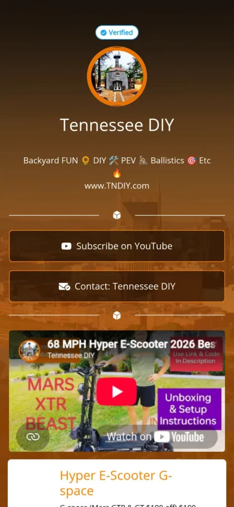Tennessee DIY